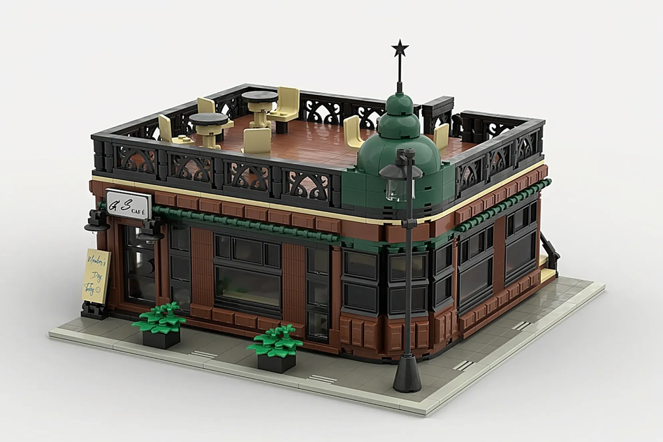 Lego coffee hot sale corner