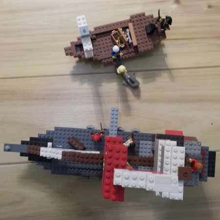 lego pirate battle