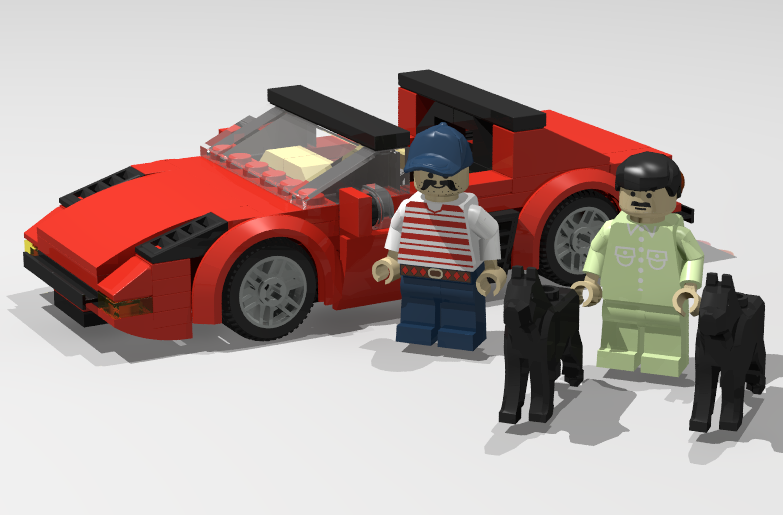 Lego hot sale magnum pi