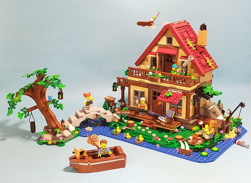 LEGO IDEAS The Little House by the Lake