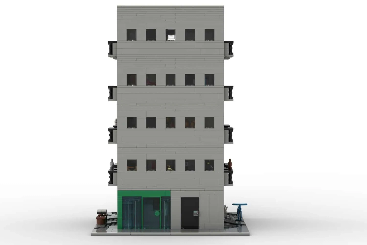 Apartment Building | LEGO® Ideas