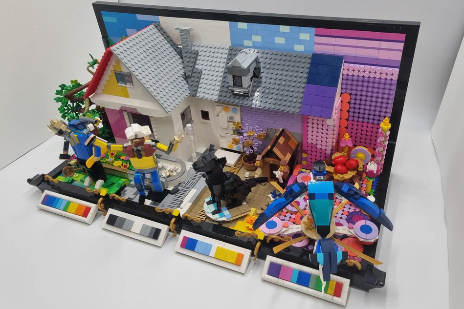 LEGO IDEAS One World Seen by 4 Different Visions