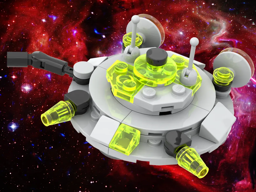 Lego ufo hot sale 6975