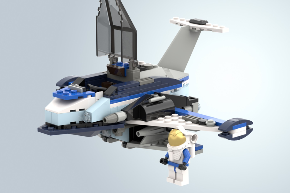 Lego discount stealth fighter