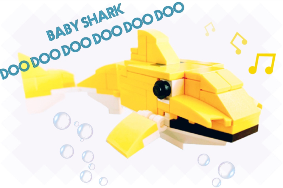 Lego baby shop shark