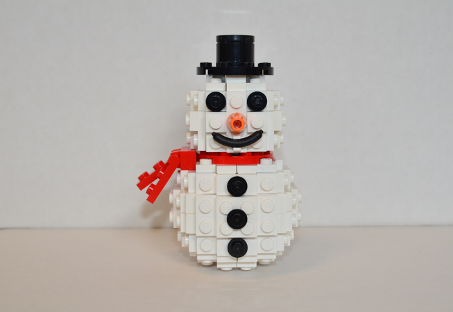 lego snowman