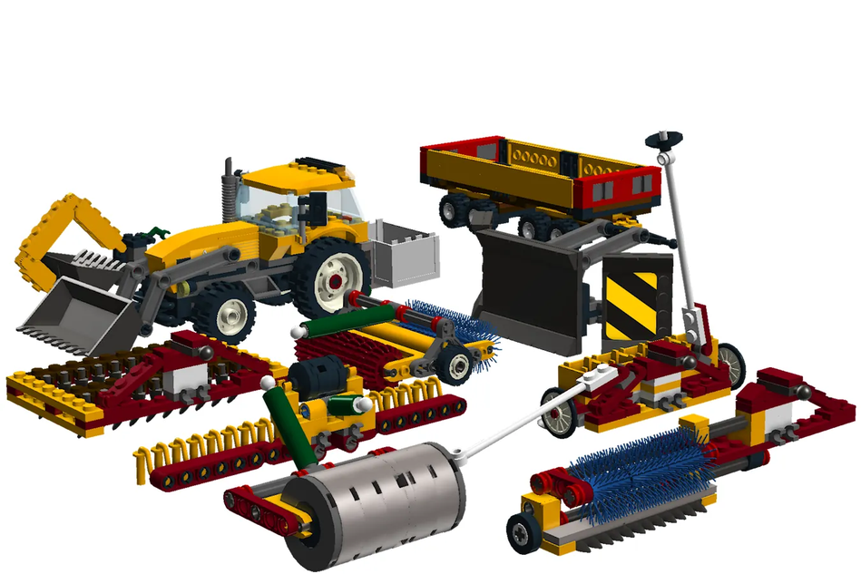 LEGO IDEAS Agricultural Set With Renault Tractor LDD