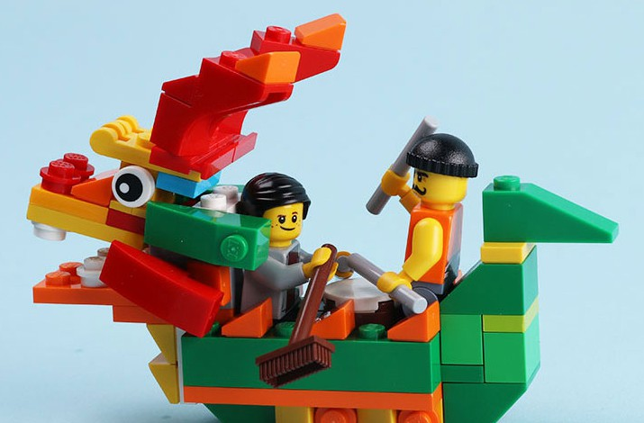 Lego discount dragon boat