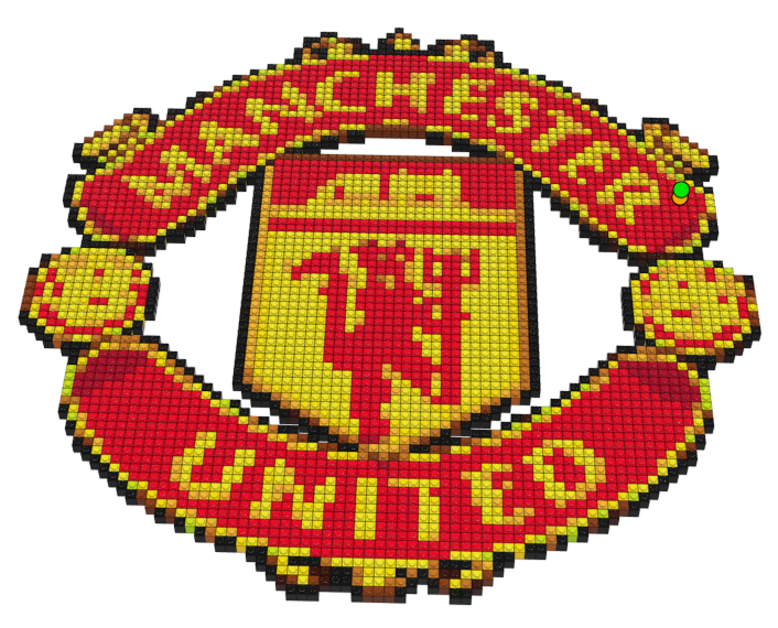 LEGO IDEAS Build United Manchester United Crest