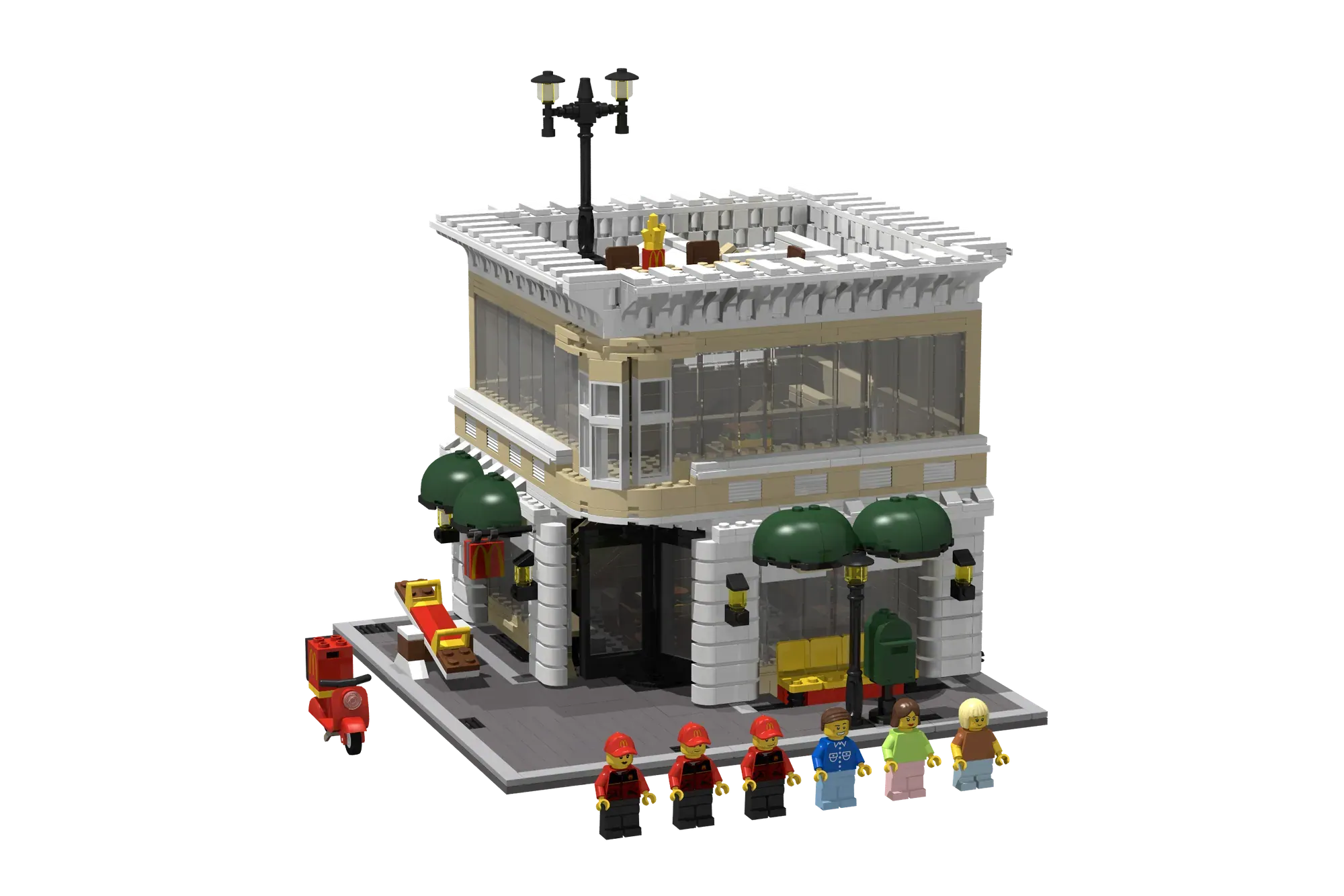 Modular McDonald's | LEGO® Ideas