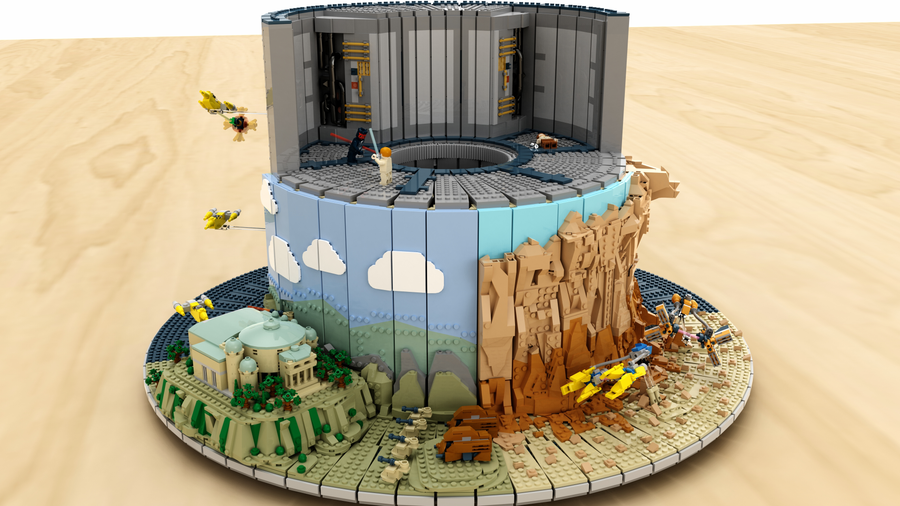 LEGO MOC Battle of Utapau Diorama by FOR THE REPUBLIC