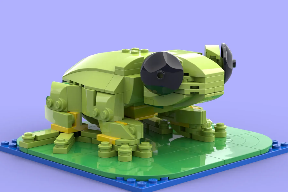 Lego frog hot sale piece