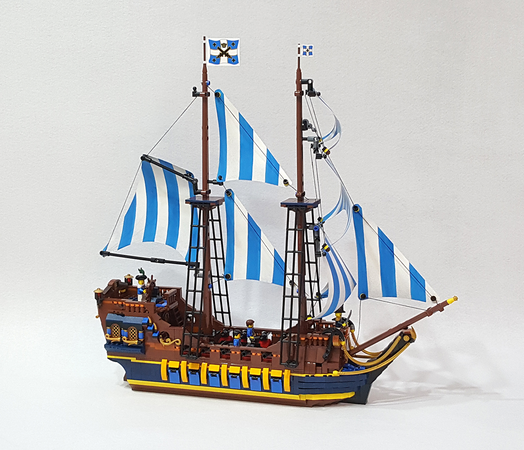 LEGO Ideas Caribbean Clipper Achieves 10 000 Supporters The