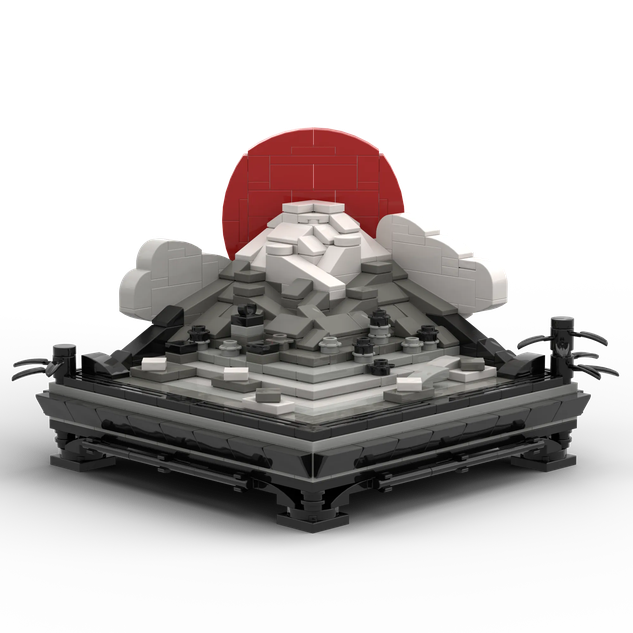 LEGO IDEAS Celebrate Japanese Culture Mt. Fuji at Sunrise