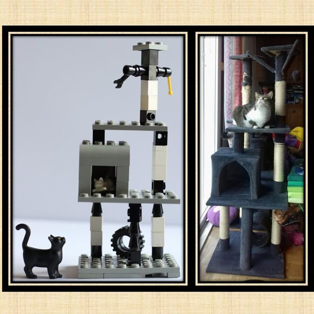 LEGO IDEAS Copy paste Cat Tree for a Cat Nap