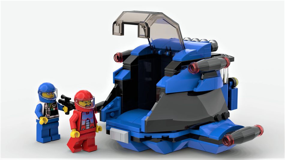 lego space police transport