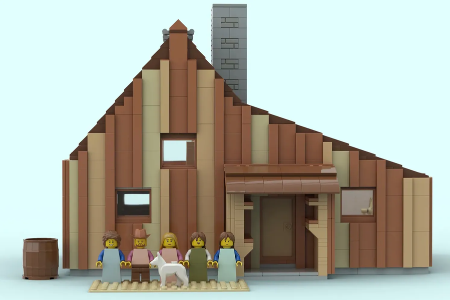 Lego little house on the prairie hotsell