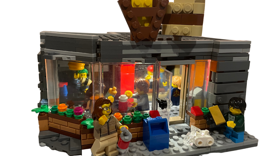 Lego burger discount