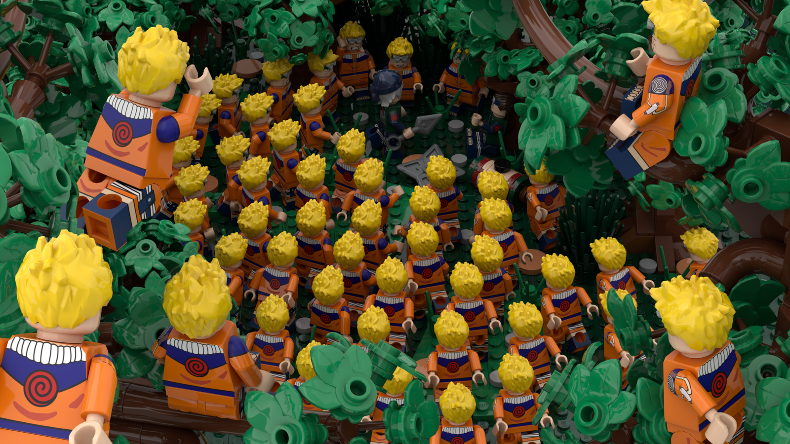 Naruto lego discount