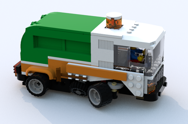 Road discount sweeper lego