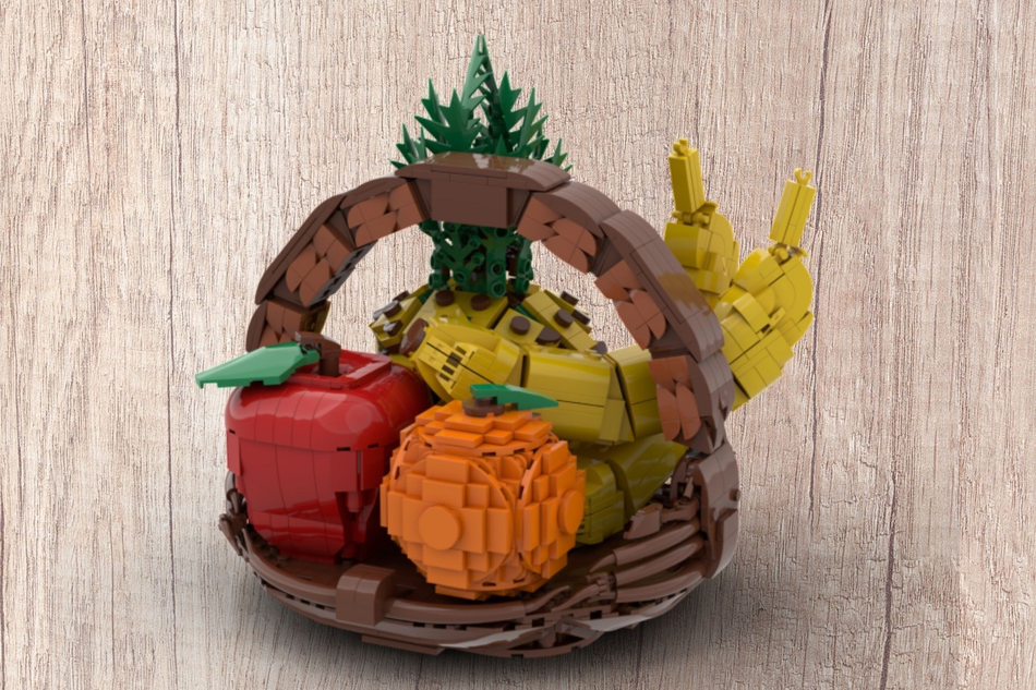 Lego store fruit tray