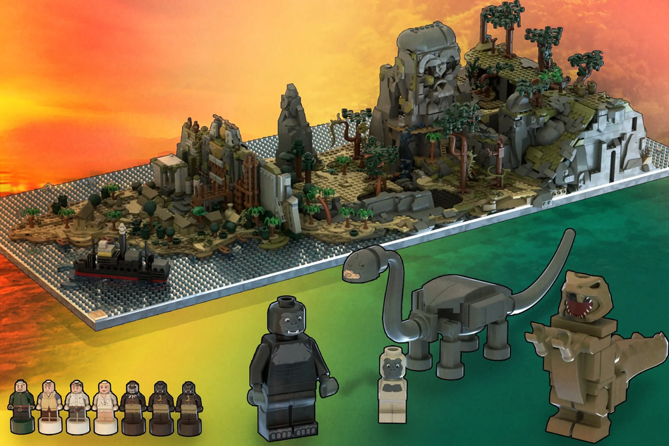 King kong lego set new arrivals