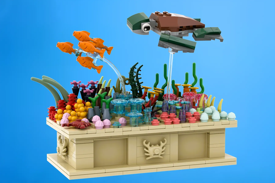 LEGO IDEAS Exhibit your creativity in The LEGO House Flora and Fauna Ocean Oasis