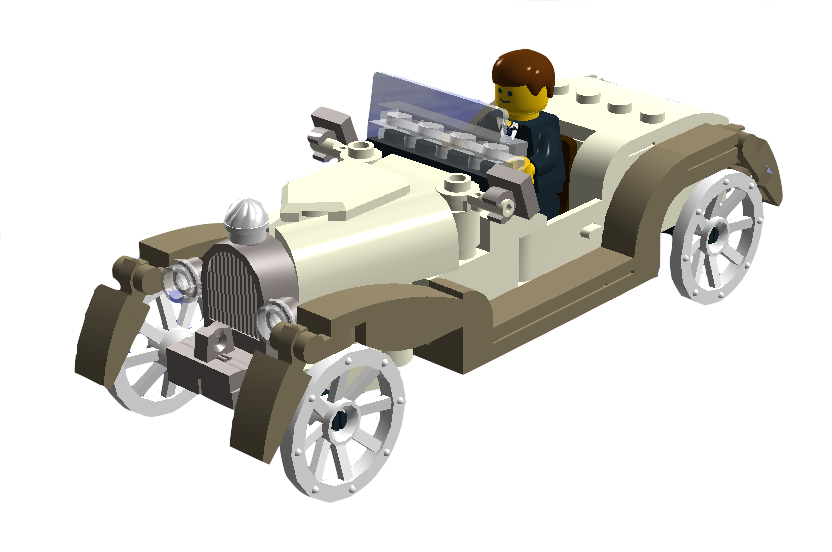 Vintage best sale car lego