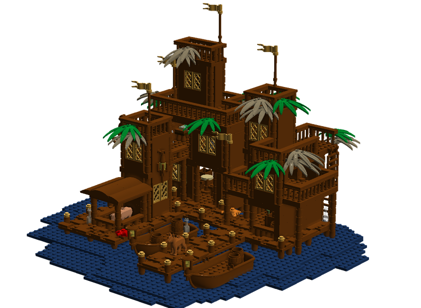 LEGO IDEAS Pirate Town