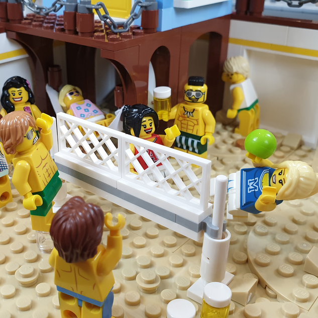 Lego discount beach minifigures