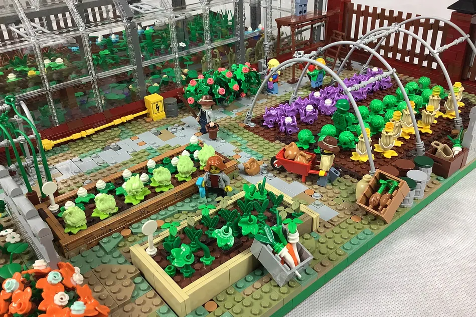 Lego greenhouse best sale