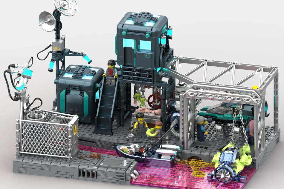 LEGO IDEAS Futuristic Dock