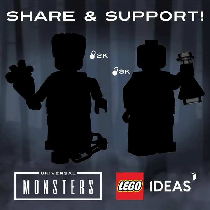 LEGO IDEAS Universal Monsters Classic Monster Collection