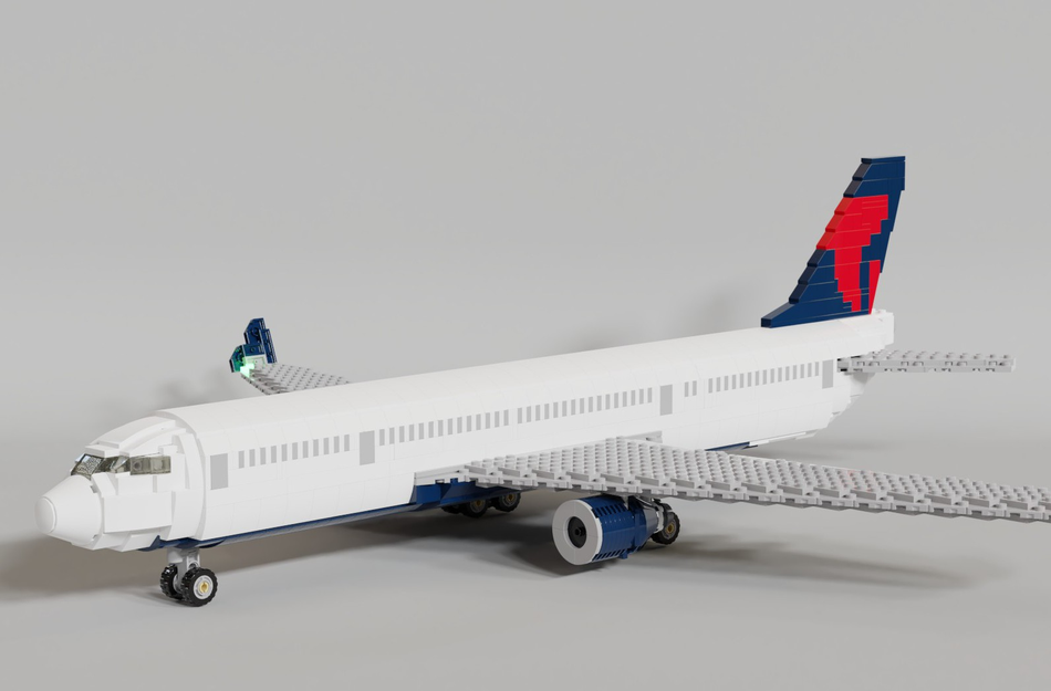 Delta lego plane on sale