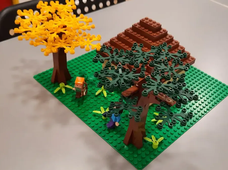 LEGO IDEAS New World Base in the Forest