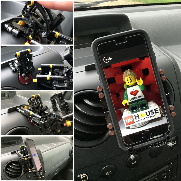 Phone holder online lego