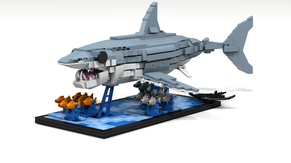 Sharks With Lasers Lego