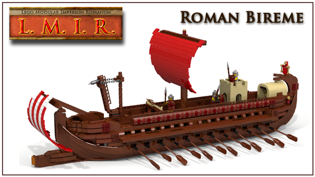 Lego roman warship new arrivals