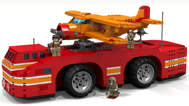 Lego snow hot sale vehicle