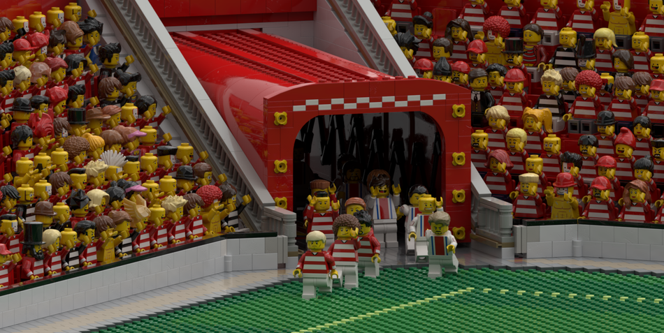 LEGO IDEAS Build United Manchester United Players Take to