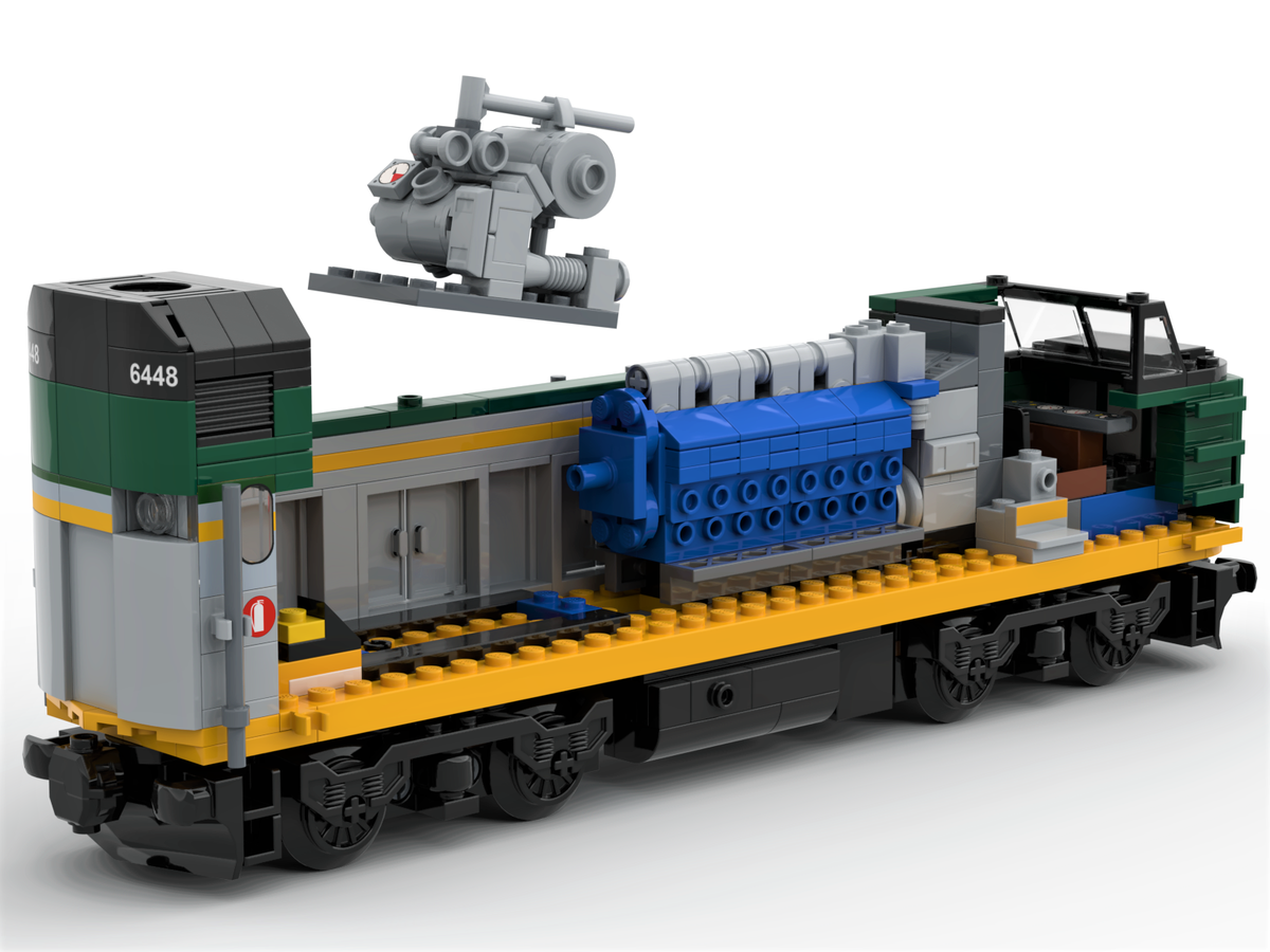 Lego discount via rail