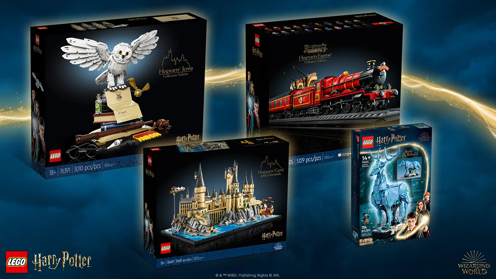 LEGO Harry Potter 76391 Hogwarts Icons Collectors' Edition - vidéo  officielle de présentation 