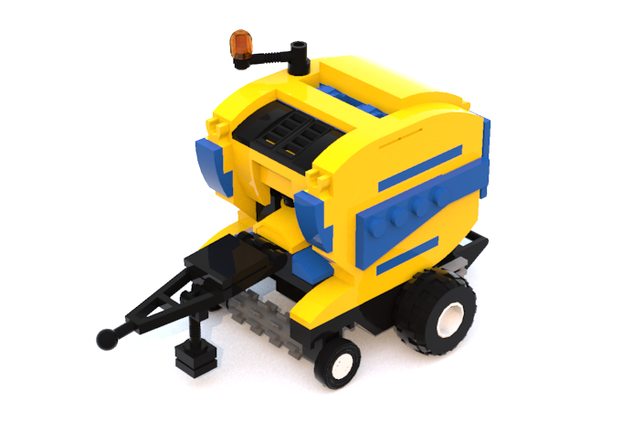 Lego technic hay store baler