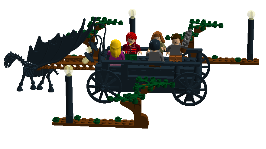 Harry potter hot sale lego carriage