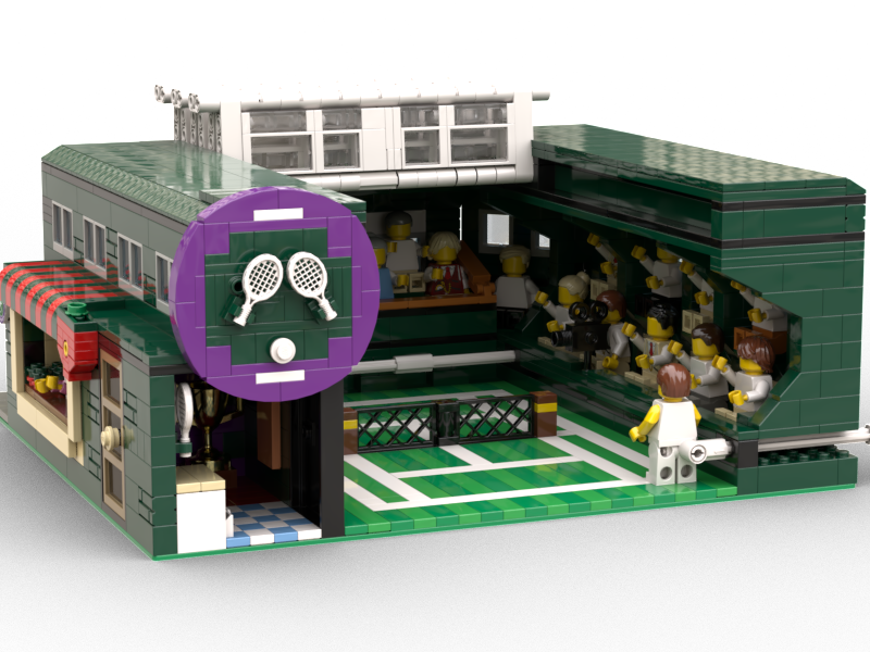 Lego tennis store