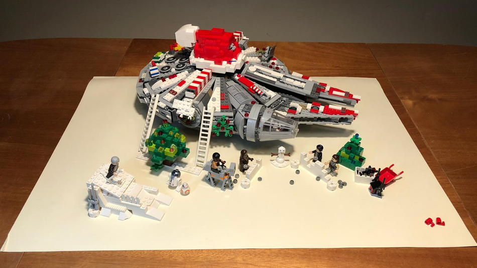 Star wars lego discount navidad