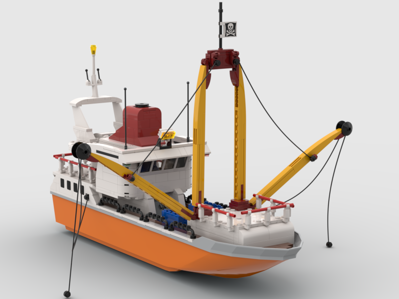 LEGO IDEAS - The Old Man's Fishing Boat