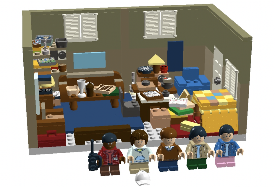 LEGO IDEAS - Iconically Stranger Things! - Stranger Things Mike's Parents  Basement