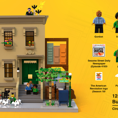 Lego Ideas 123 Sesame Street