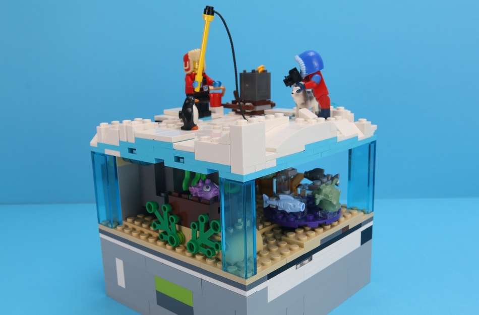 LEGO IDEAS - Winter Ice Fishing Modular